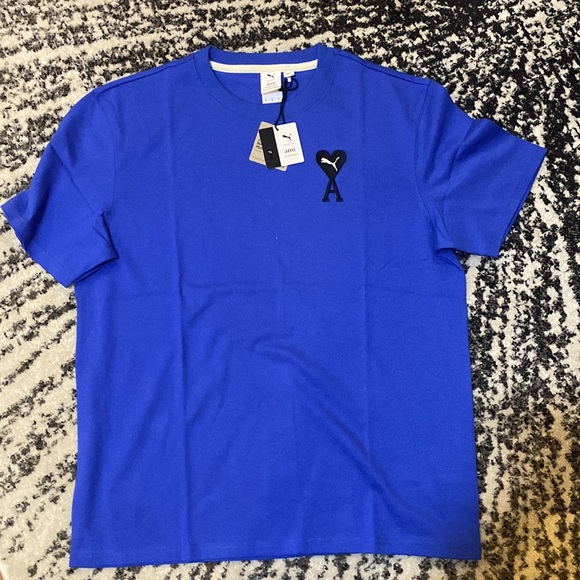 Puma Puma x AMI Logo T-Shirt size - Picture 2 of 5